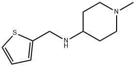 4-Piperidinamine, 1-methyl-N-(2-thienylmethyl)- 구조식 이미지