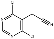 2-(4,6-dichloropyrimidin-5-yl)acetonitrile Structure