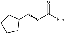 2-Propenamide, 3-cyclopentyl- Structure