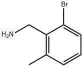 Benzenemethanamine, 2-bromo-6-methyl- Structure