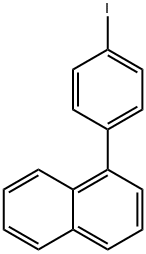 1-(4-Iodophenyl)naphthalene Structure