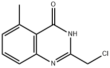 2-(chloromethyl)-5-methyl-3,4-dihydroquinazolin-4-one Structure