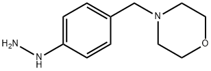 Morpholine, 4-[(4-hydrazinylphenyl)methyl]- Structure
