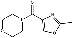 Methanone, (2-methyl-4-oxazolyl)-4-morpholinyl- Structure