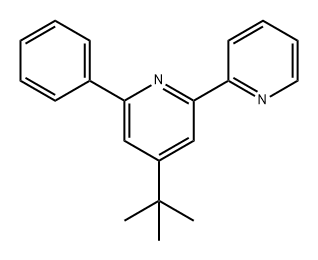 2,2'-Bipyridine, 4-(1,1-dimethylethyl)-6-phenyl- Structure