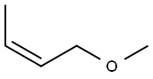 2-Butene, 1-methoxy-, (2Z)- Structure