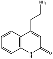 2(1H)-Quinolinone, 4-(2-aminoethyl)- Structure
