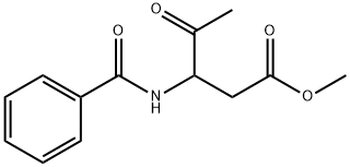 Pentanoic acid, 3-(benzoylamino)-4-oxo-, methyl ester 구조식 이미지