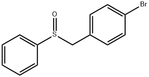 Benzene, 1-bromo-4-[(phenylsulfinyl)methyl]- Structure