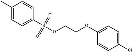 Ethanol, 2-(4-chlorophenoxy)-, 1-(4-methylbenzenesulfonate) 구조식 이미지