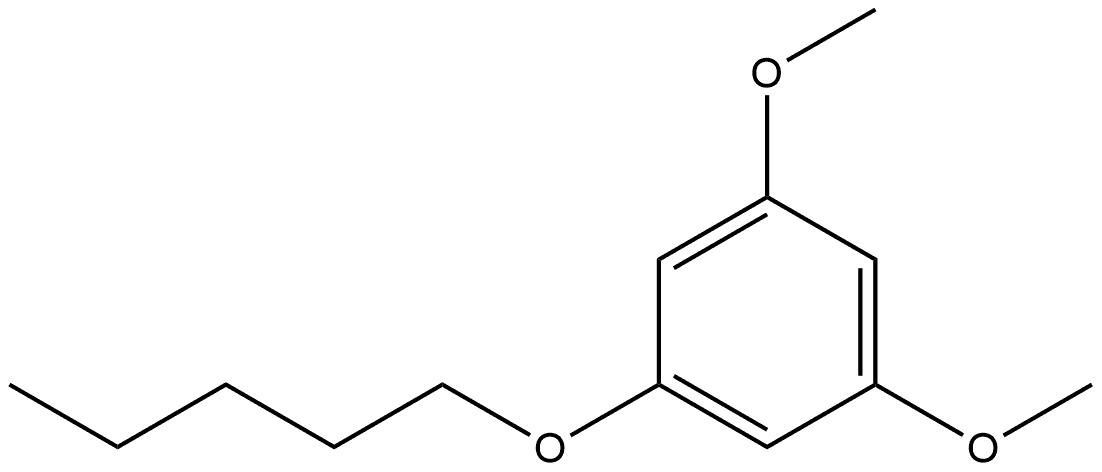 1,3-Dimethoxy-5-(pentyloxy)benzene Structure