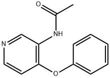 Acetamide, N-(4-phenoxy-3-pyridinyl)- Structure