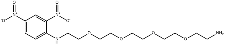 DNP-PEG4-NH2 구조식 이미지