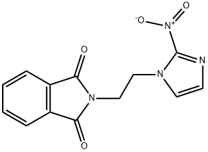 1H-Isoindole-1,3(2H)-dione, 2-[2-(2-nitro-1H-imidazol-1-yl)ethyl]- Structure