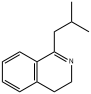 Isoquinoline, 3,4-dihydro-1-(2-methylpropyl)- Structure