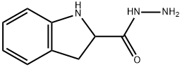 1H-Indole-2-carboxylic acid, 2,3-dihydro-, hydrazide Structure