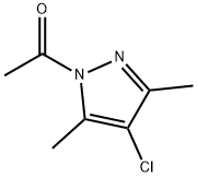 1-(4-chloro-3,5-dimethyl-1H-pyrazol-1-yl)ethanone 구조식 이미지