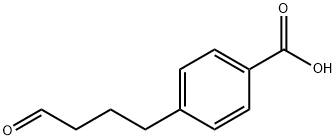 Benzoic acid, 4-(4-oxobutyl)- Structure