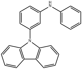 Benzenamine, 3-(9H-carbazol-9-yl)-N-phenyl- Structure