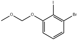 1-Bromo-2-iodo-3-(methoxymethoxy)benzene Structure