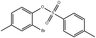 Phenol, 2-bromo-4-methyl-, 1-(4-methylbenzenesulfonate) Structure