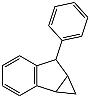 Cycloprop[a]indene, 1,1a,6,6a-tetrahydro-6-phenyl- 구조식 이미지