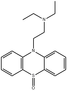 10H-Phenothiazine-10-ethanamine, N,N-diethyl-, 5-oxide Structure