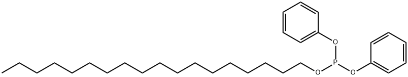 Phosphorous acid octadecyldiphenyl ester 구조식 이미지