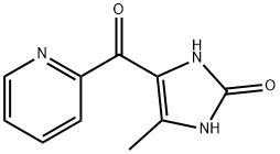 2H-Imidazol-2-one, 1,3-dihydro-4-methyl-5-(2-pyridinylcarbonyl)- Structure