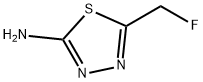 5-(fluoromethyl)-1,3,4-thiadiazol-2-amine Structure