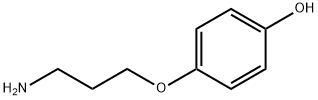 Phenol, 4-(3-aminopropoxy)- Structure