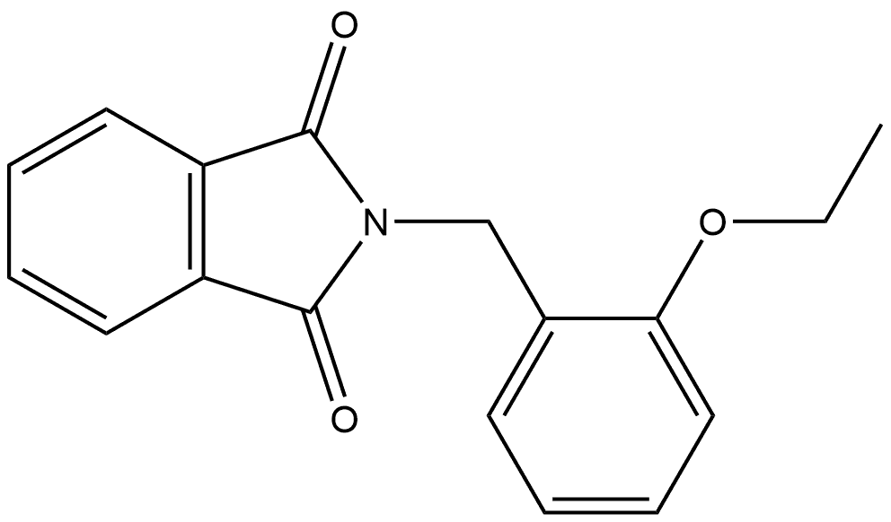 2-[(2-Ethoxyphenyl)methyl]-1H-isoindole-1,3(2H)-dione Structure