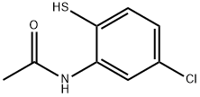 Acetamide, N-(5-chloro-2-mercaptophenyl)- 구조식 이미지