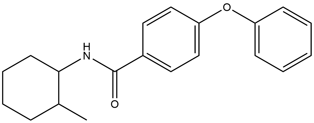 N-(2-Methylcyclohexyl)-4-phenoxybenzamide Structure