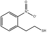 Benzeneethanethiol, 2-nitro- Structure