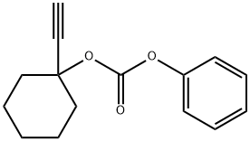 Carbonic acid, 1-ethynylcyclohexyl phenyl ester Structure