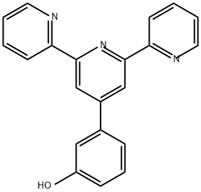 Phenol, 3-[2,2':6',2''-terpyridin]-4'-yl- 구조식 이미지