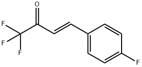 3-Buten-2-one, 1,1,1-trifluoro-4-(4-fluorophenyl)-, (3E)- Structure