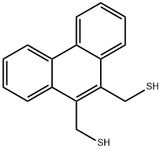 9,10-Phenanthrenedimethanethiol Structure