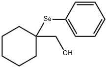 Cyclohexanemethanol, 1-(phenylseleno)- Structure