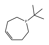 1H-Phosphepin, 1-(1,1-dimethylethyl)-2,3,6,7-tetrahydro- Structure