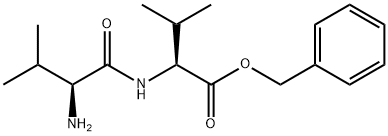 L-Valine, L-valyl-, phenylmethyl ester 구조식 이미지