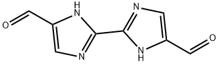 [2,2'-Bi-1H-imidazole]-5,5'-dicarboxaldehyde Structure