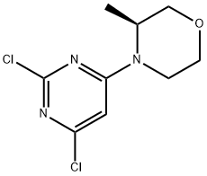 (3S)-4-(2,6-Dichloro-4-pyrimidinyl)-3-methylmorpholine Structure