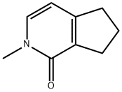 1H-Cyclopenta[c]pyridin-1-one, 2,5,6,7-tetrahydro-2-methyl- Structure