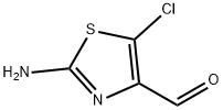 4-Thiazolecarboxaldehyde, 2-amino-5-chloro- Structure