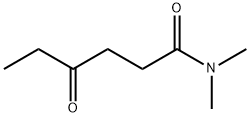 Hexanamide, N,N-dimethyl-4-oxo- Structure