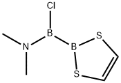 Boranamine, 1-chloro-1-(1,3,2-dithiaborol-2-yl)-N,N-dimethyl- (9CI) Structure