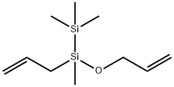 Disilane, 1,1,1,2-tetramethyl-2-(2-propen-1-yl)-2-(2-propen-1-yloxy)- Structure