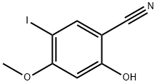 2-Hydroxy-5-iodo-4-methoxybenzonitrile Structure